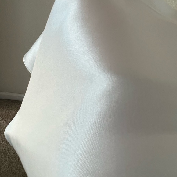 Cinderella Divine White Satin Gown - Picture 6 of 6